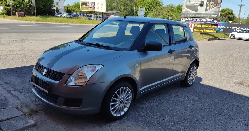 Suzuki Swift cena 14900 przebieg: 150000, rok produkcji 2009 z Lidzbark małe 277